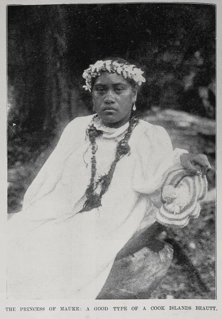 The princess of Mauke: A good type of a Cook Island beauty