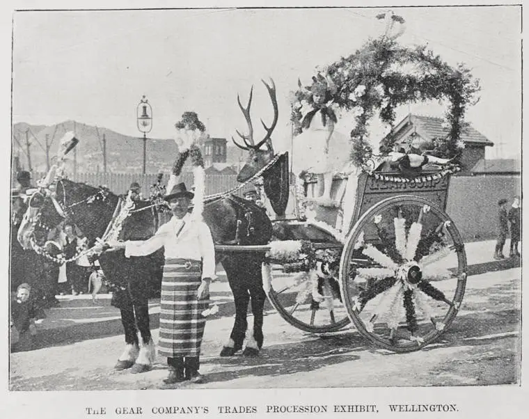 Labour Day in Wellington: Some features of the trades procession, October 9, 1901