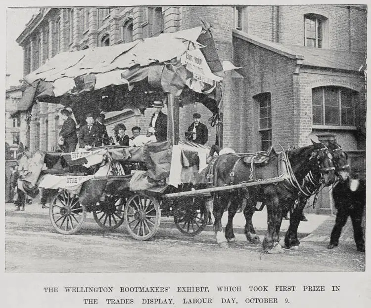 Labour Day in Wellington: Some features of the trades procession, October 9, 1901