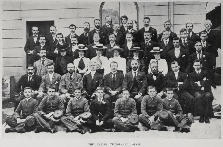 The Napier Telegraphic Staff