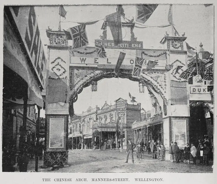 Wellington's Royal Reception Celebrations, June, 1901