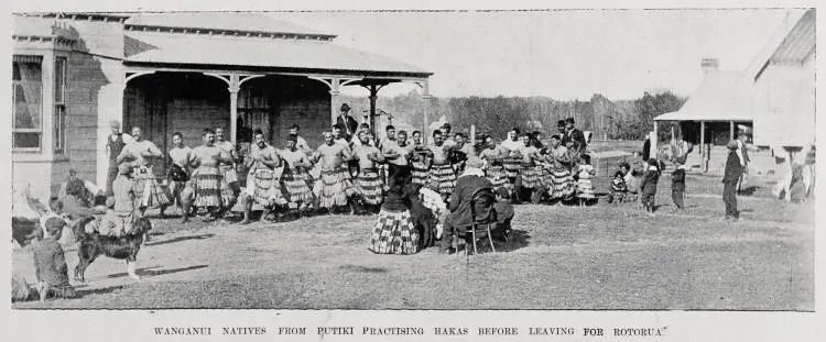 Scenes in connection with the Royal visit to Rotorua