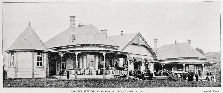 The new hospital at Whangarei, opened April 14, 1901