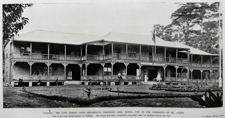 Vailima: The Late Robert Louis Stevenson's residence, Apia, Samoa