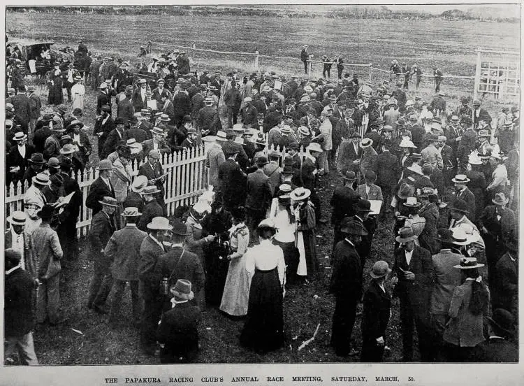 The Papakura racing Club's Annual race meeting, Saturday, March, 30