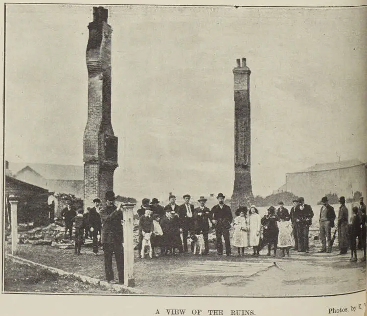 The ruins of the Albion Hotel, Patea