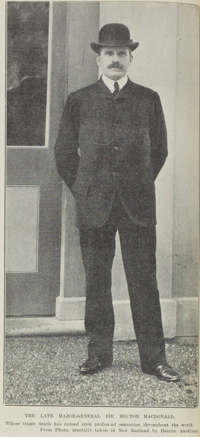 The late Major-General Sir Hector Macdonald