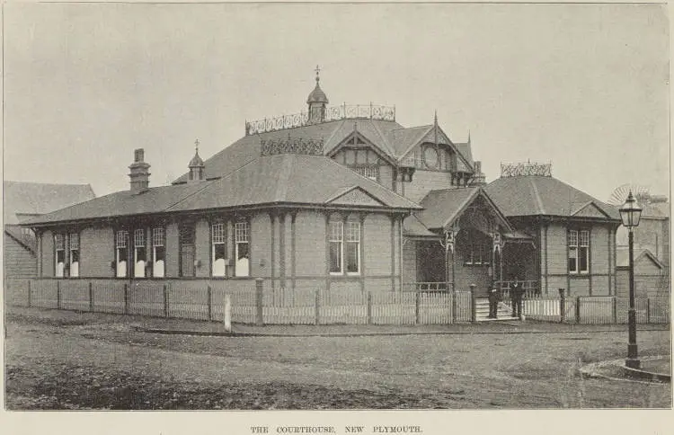 The courthouse, New Plymouth