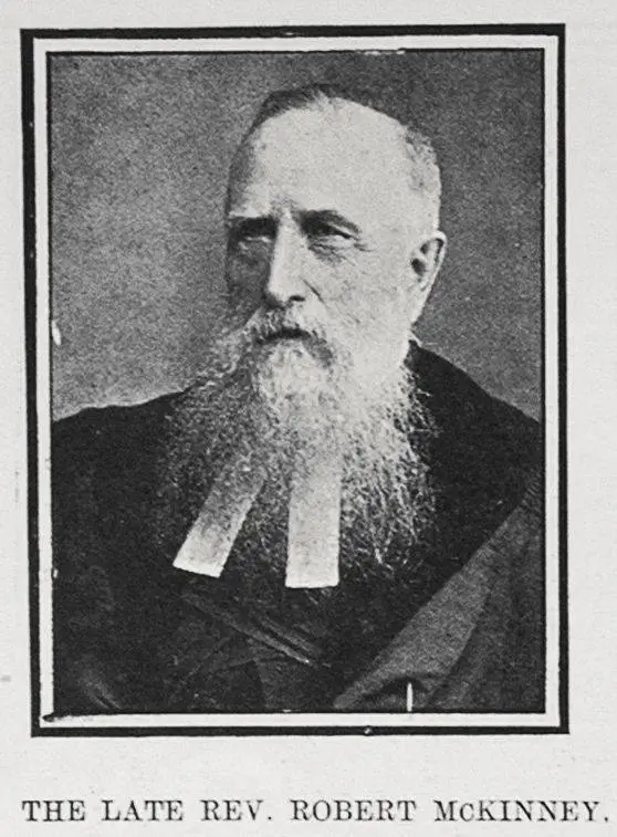 THE LATE REV. ROBERT McKINNEY