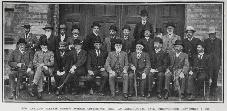 NEW ZEALAND FARMERS' UNION'S SUMMER CONFERENCE, HELD AT AGRICULTURAL HALL, CHRISTCHURCH, NOVEMBER 9, 1904