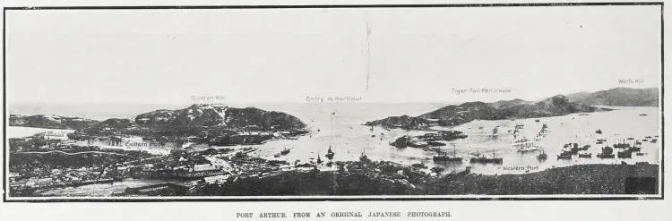 PORT ARTHUR, FROM AN ORIGINAL JAPANESE PHOTOGRAPH