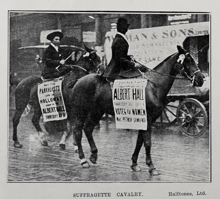 SUFFRAGETTE CAVALRY
