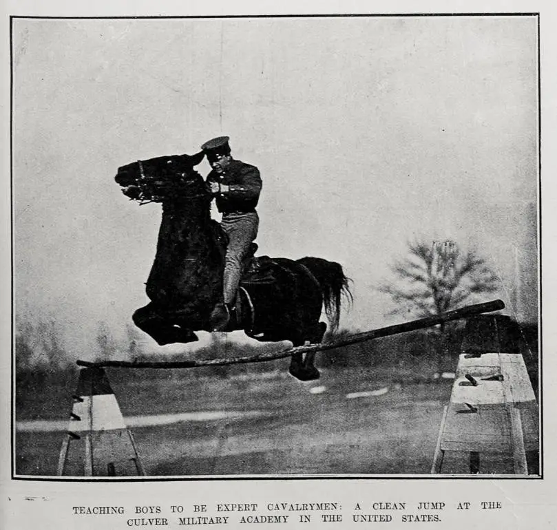 TEACHING BOYS TO BE EXPERT CAVALRYMEN: A CLEAN JUMP AT THE CULVER MILITARY ACADEMY IN THE UNITED STATES