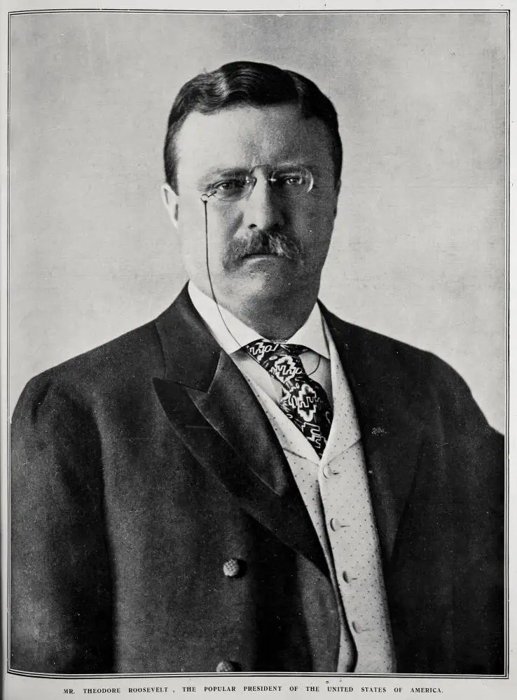 MR. THEODORE ROOSEVELT, THE POPULAR PRESIDENT OF THE UNITED STATES OF AMERICA