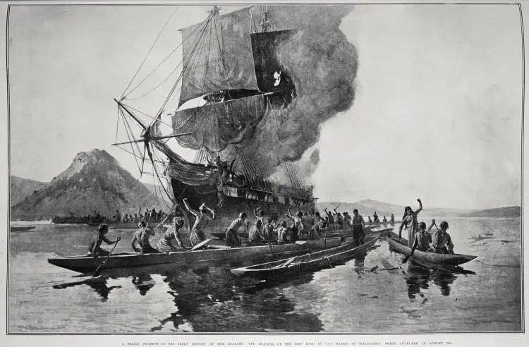 A TRAGIC INCIDENT IN THE EARLY HISTORY OF NEW ZEALAND: THE BURNING OF THE SHIP BOYD BY THE MAORIS AT WHANGAROA, NORTH AUCKALAND, IN AUGUST, 1810