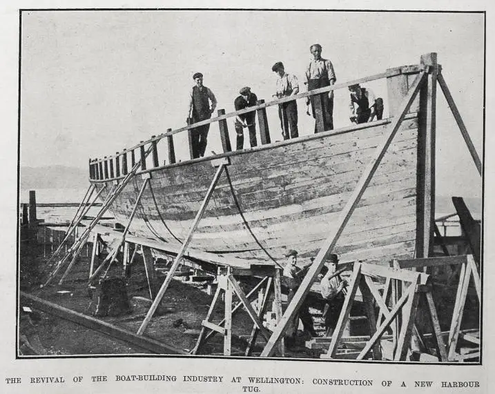 The revival of the boat-building industry at Wellington