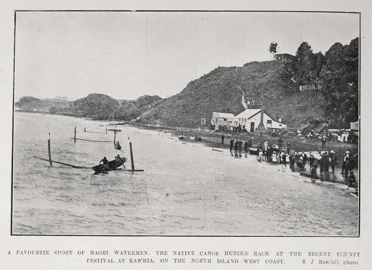 A Favourite Sport Of Māori Watermen