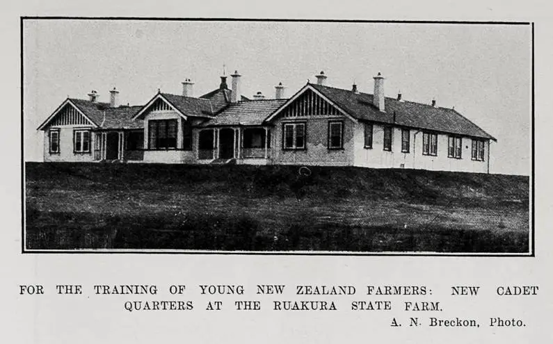 For The Training Of Young New Zealand Farmers