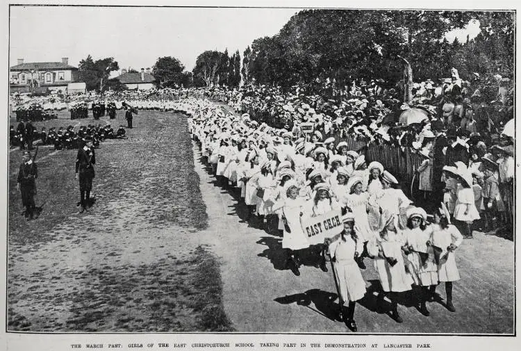 The March Past