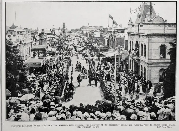 Projected Departure Of His Excellency The Governor Lord Plunket