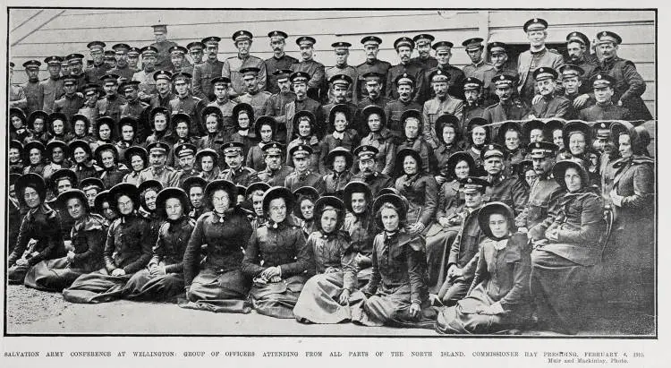 Salvation Army conference at Wellington