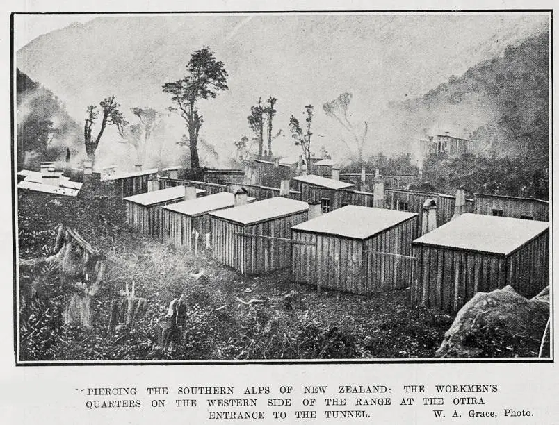 Piercing The Southern Alps Of New Zealand