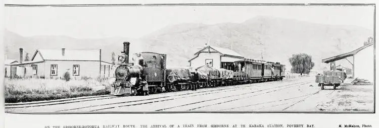 On The Gisborne-Rotorua Railway Route