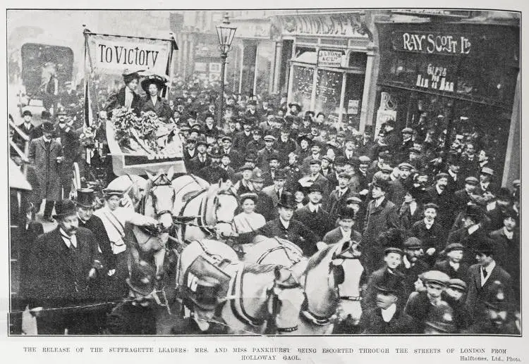 The Release Of The Suffragette Leaders