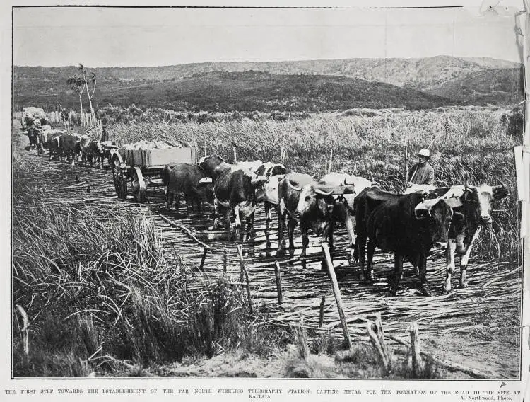 The First Step Towards The Establishment Of The Far North Wireless Telegraphy Station