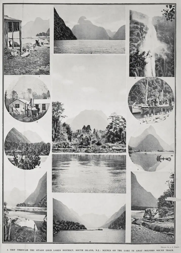 A Trip Through The Otago Cold Lakes District, South Island, N.Z.