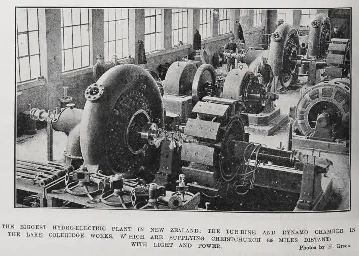 The biggest hydro-electric plant in New Zealand