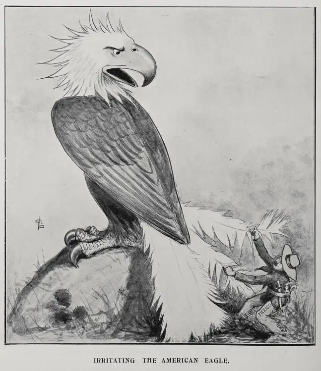 Irritating the American eagle