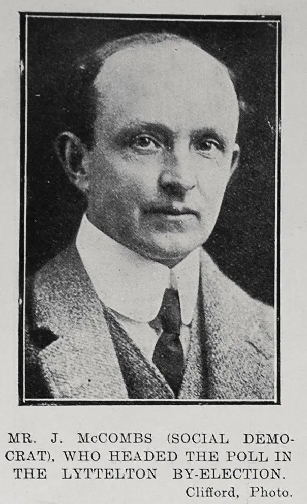 Mr. J. McCombs (Social Democrat) Who Headed The Poll In The Lyttelton By-Election