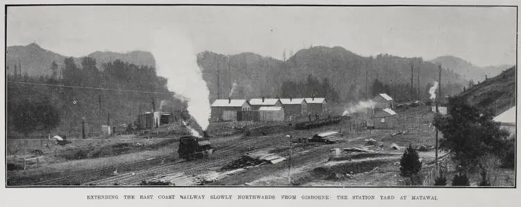 Extending The East Coast Railway Slowly Northwards From Gisborne