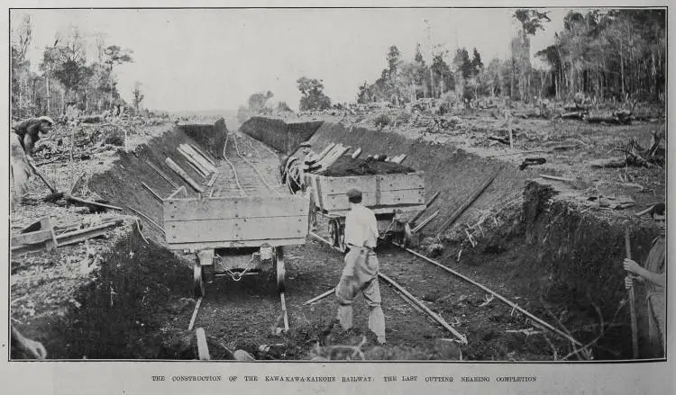 The Construction Of The Kawakawa-Kaikohe Railway