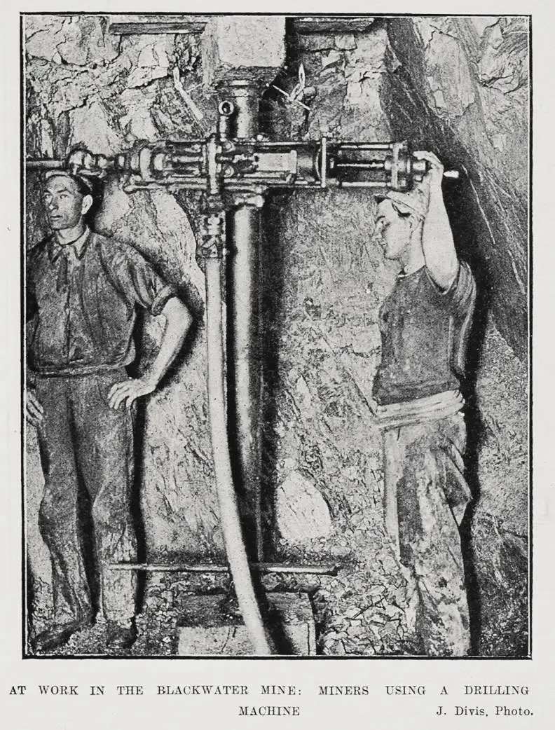 At Work In The Blackwater Mine