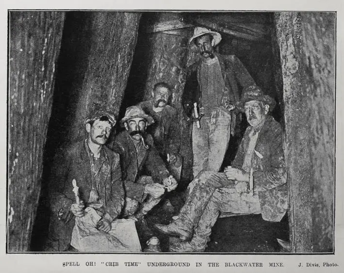 Spell Oh 'Crib Time ' Underground In The Blackwater Mine