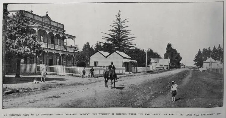 The Objective Point Of An Important North Auckland Railway
