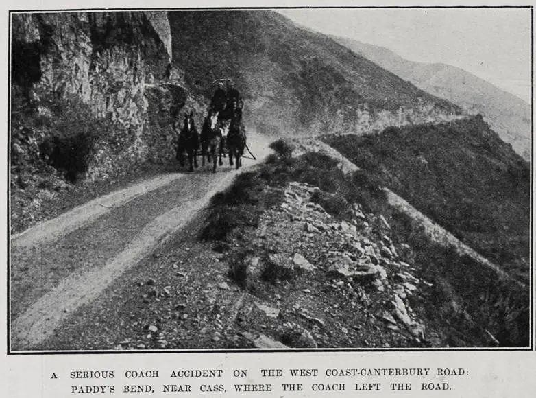 A Serious Coach Accident On The West Coast-Canterbury Road