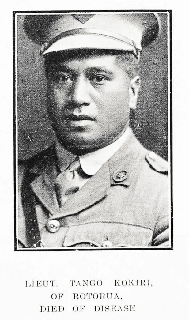 Lieut Tango Kokiri of Rotorua, died of disease