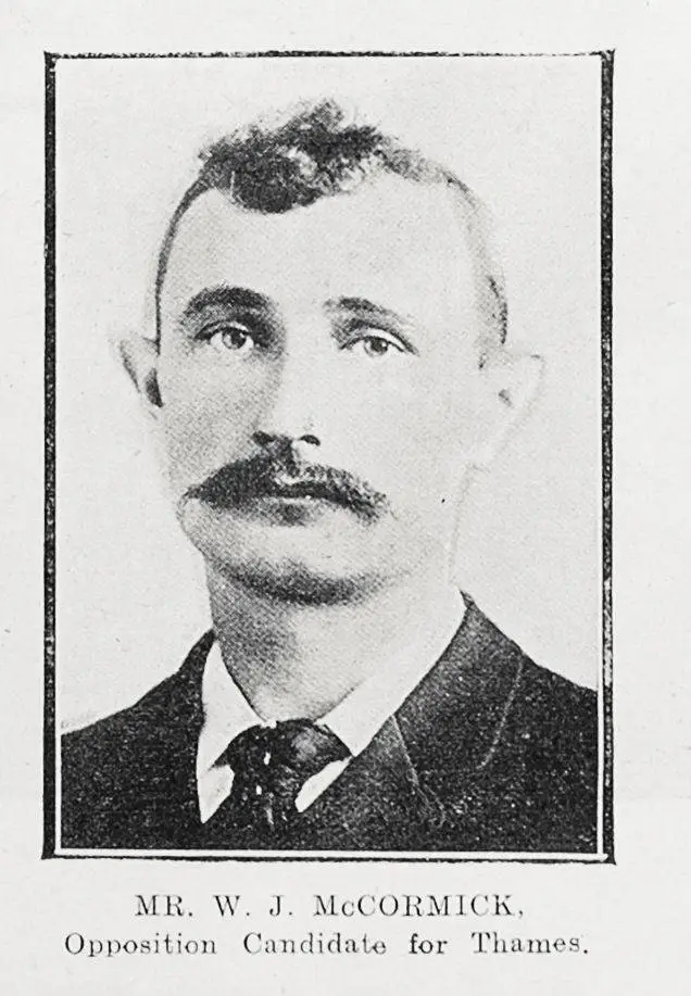 Mr W J McCormick, Opposition Candidate for Thames