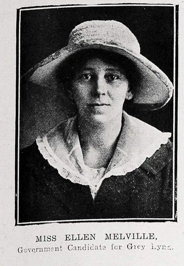 Miss Ellen Melville, government candidate for Grey Lynn