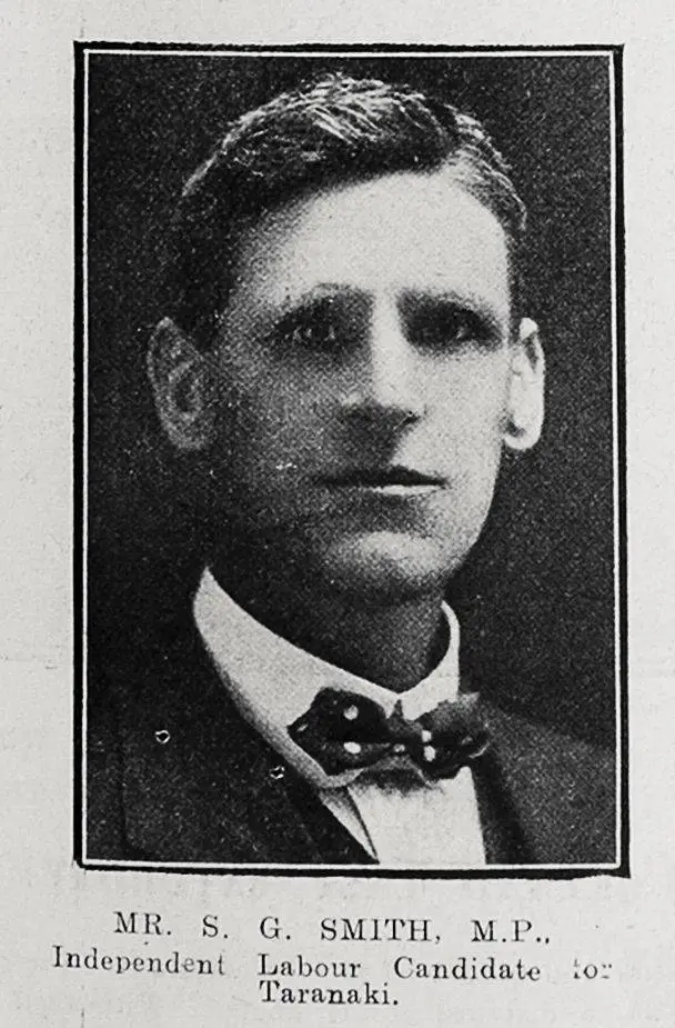 Mr S G Smith, M P, Independent Labour candidate for Taranaki