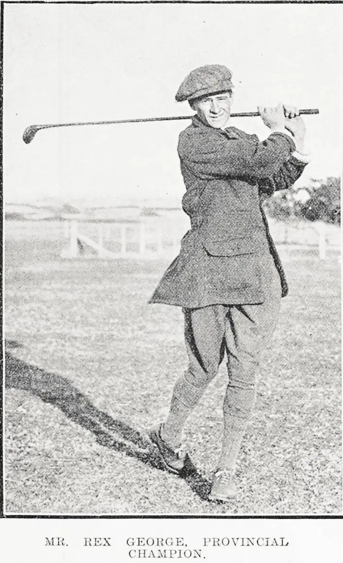Mr Rex George, provincial champion