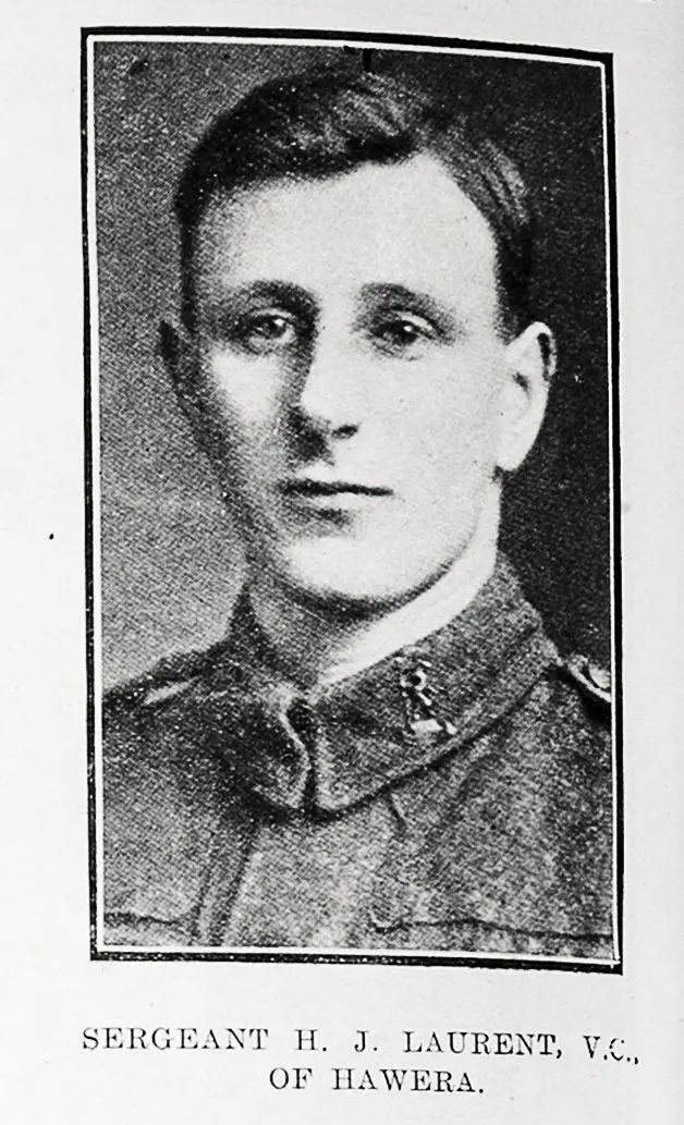 Sergeant H. J. Laurent, V.C . of Hawera