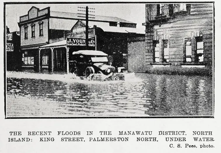 The Recent Floods in the Manawatu District, North Island