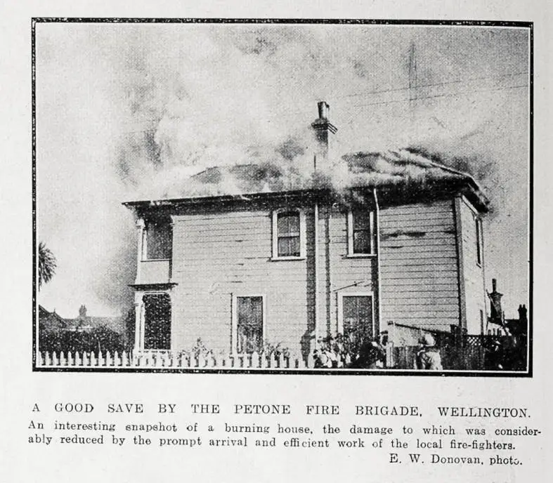 A good save by the Petone Fire Brigade, Wellington