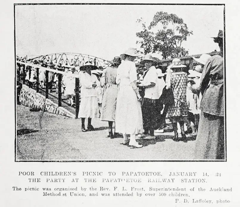 Poor children's picnic at Papatoetoe