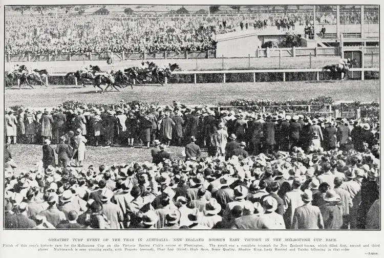 Greatest turf event of the year in Australia: New Zealand horse's easy victory in the Melbourne Cup race