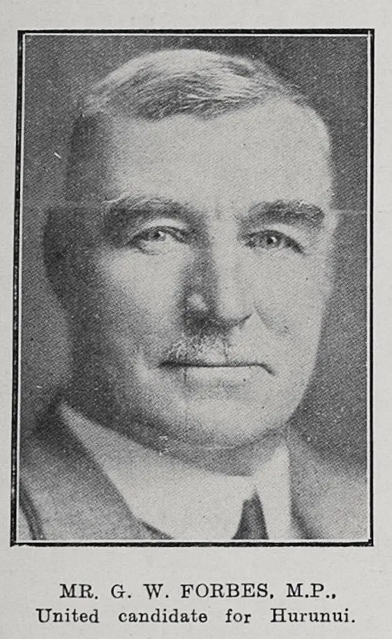 Mr. G. W. Forbes, M.P.